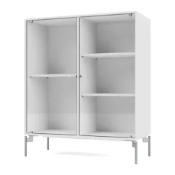 Vitrina Ripple II 69,6x82,2x30 cm, NewWhite-ben chrome