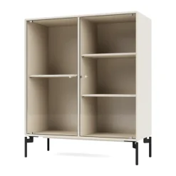 Vitrina Ripple II 69,6x82,2x30 cm, Oat-ben black